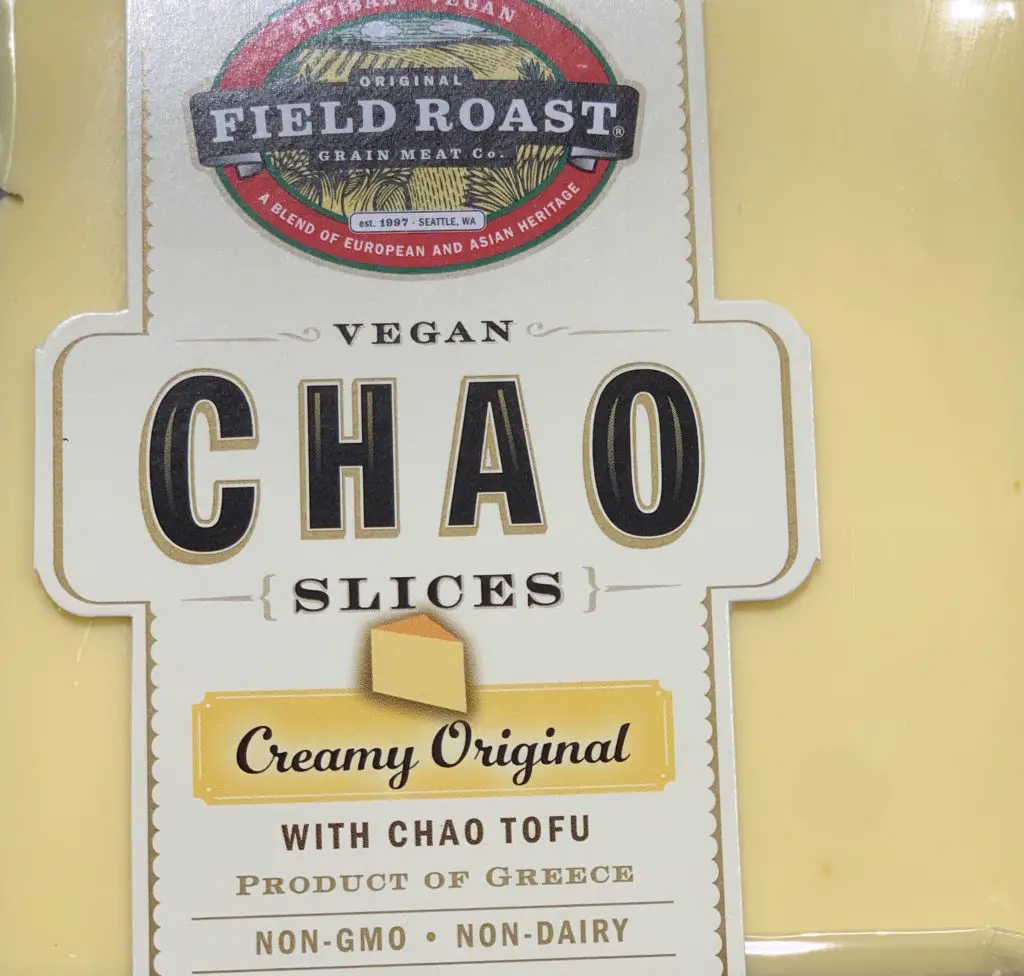 best vegan cheese brands for slices: chao creamy