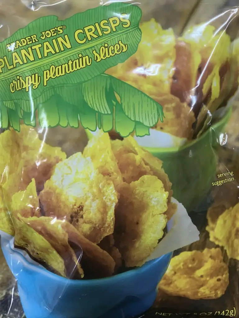 Plantain crisps are the best chip!