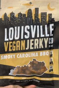 Smoky carolina bbq louisville vegan jerky.