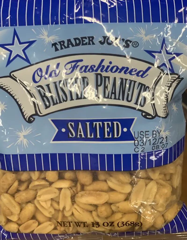 blister peanuts, high-protein, store-bought snacks