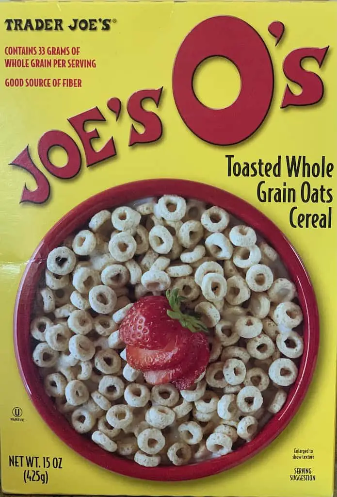 Trader Joe's O's.
