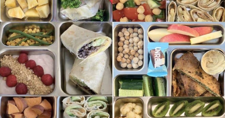 19 Vegan School Lunch Ideas: nut free & healthy