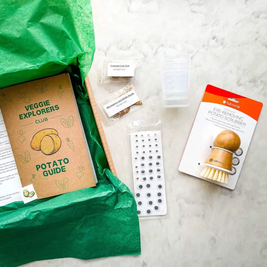 Potato Box, Veggie Explorers Club subscription box for kids