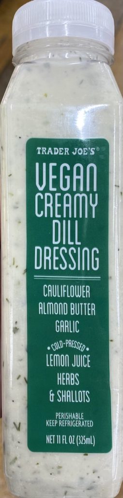 Vegan creamy dill dressing.
