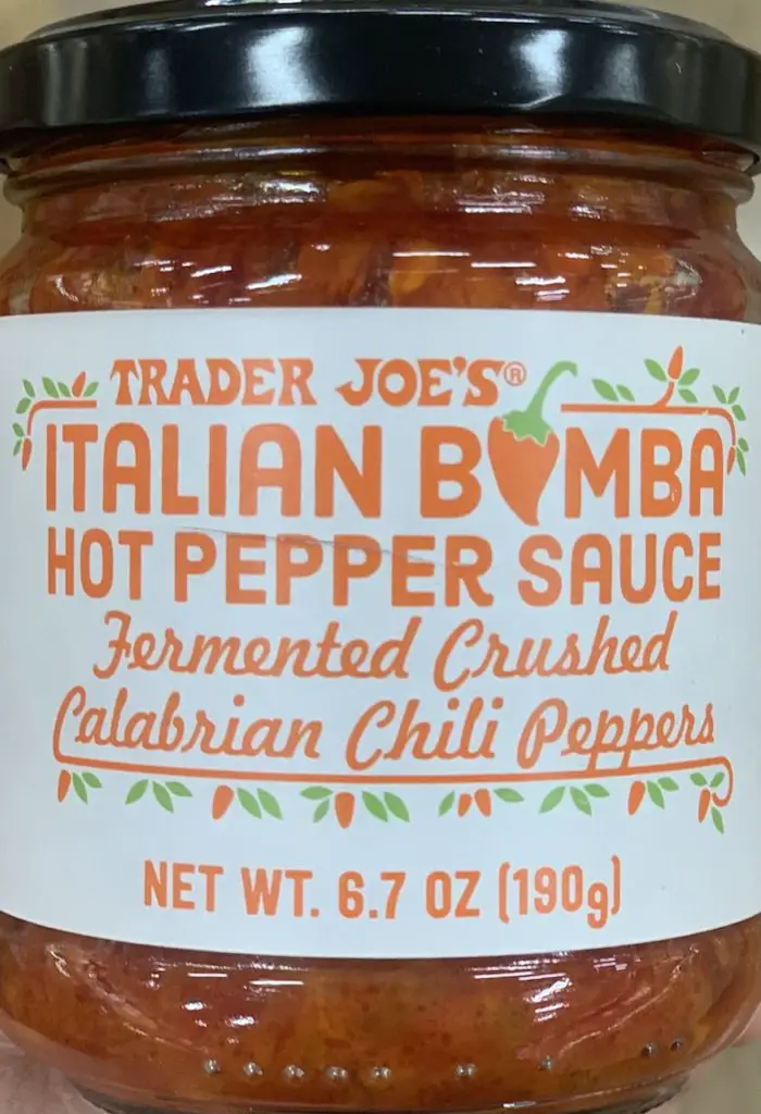 Bomba hot pepper sauce!