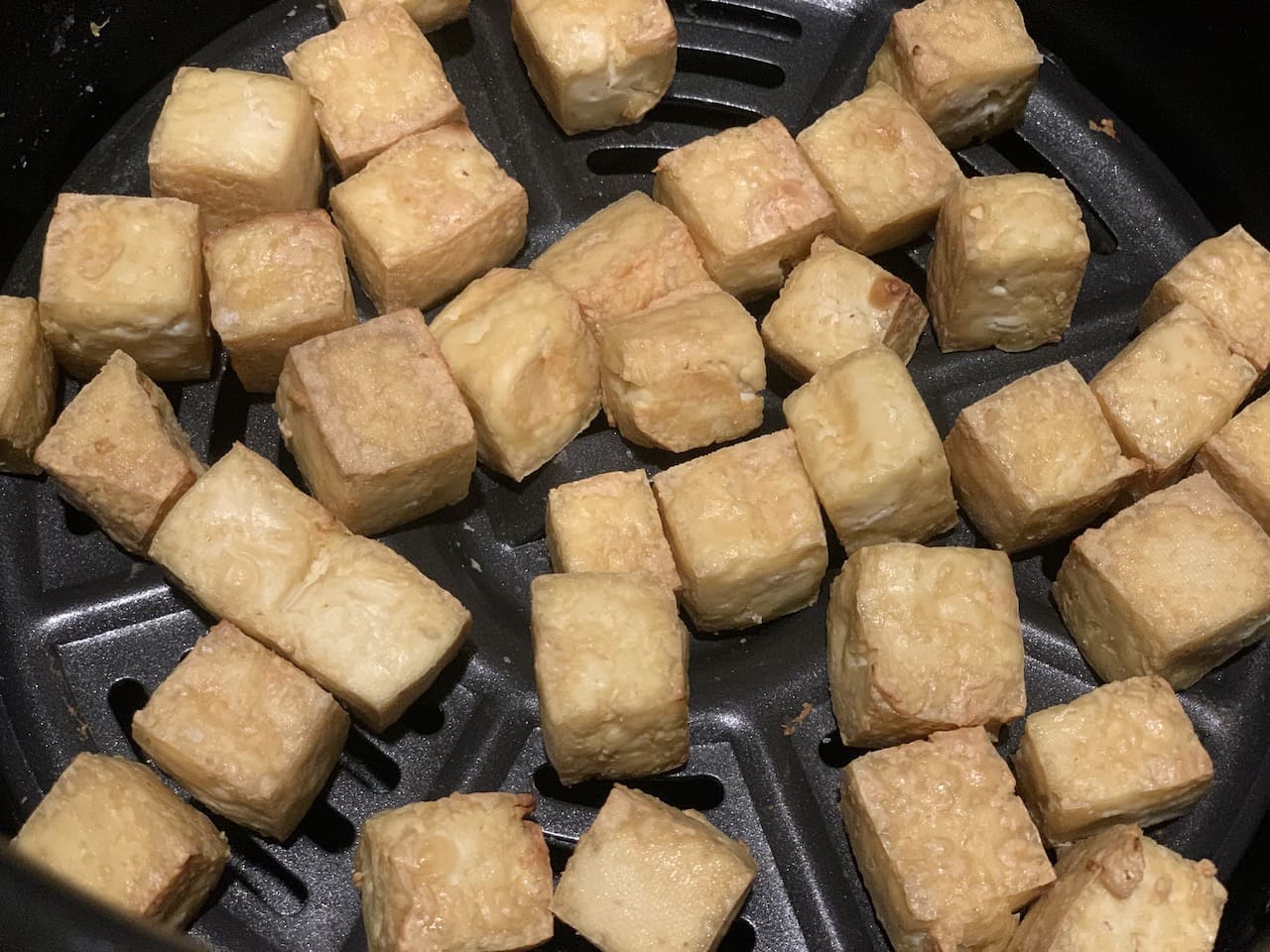 Air Fryer Tofu Without Oil (Crispy & Easy!) — Plant-Powered Livin'