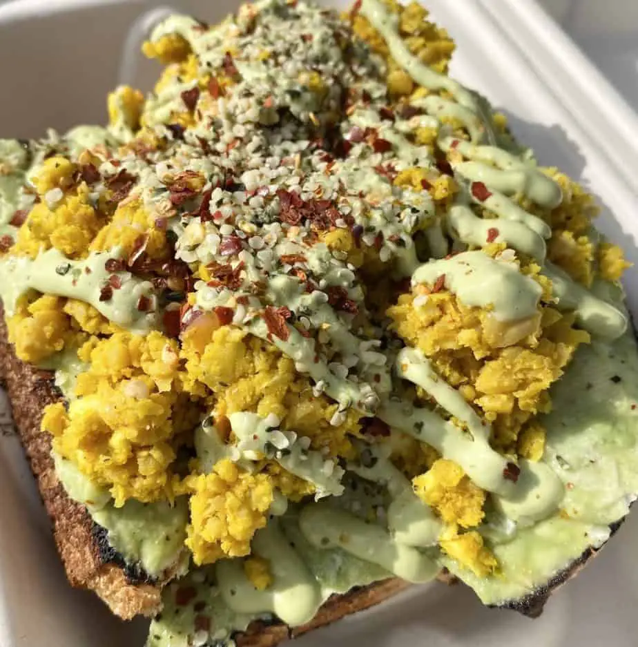 The best Walnut Creek vegan avocado toast!