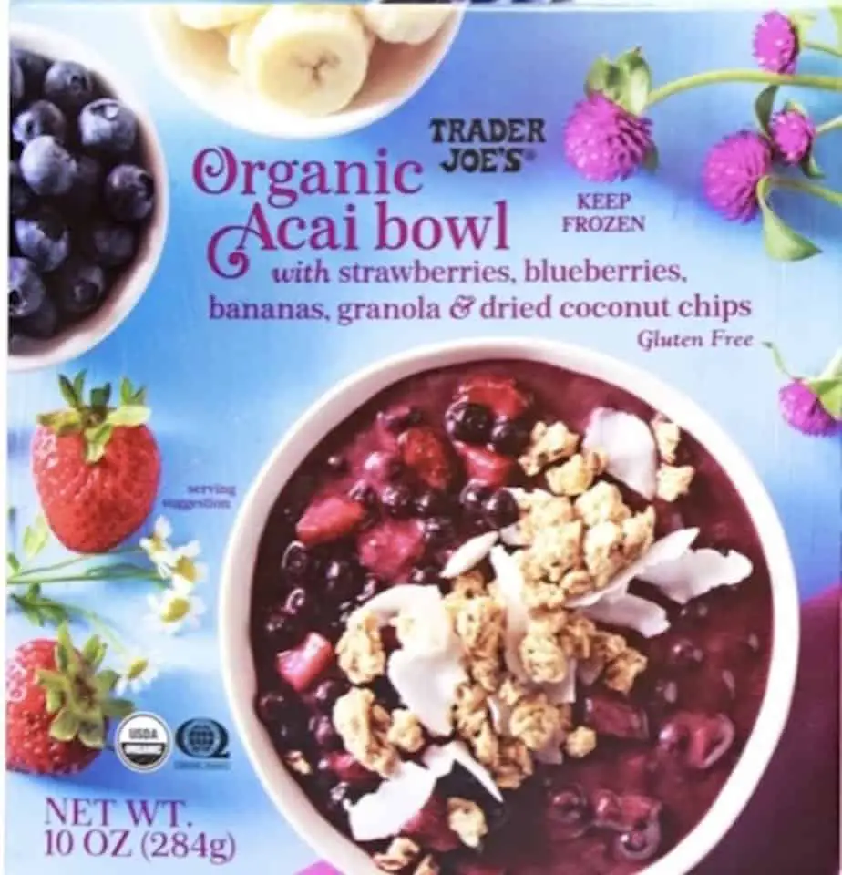 Trader Joe's acai bowls.