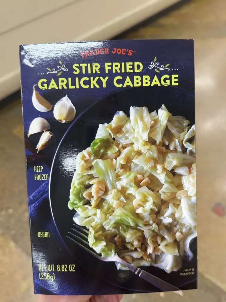 Stir Fried garlicky cabbage.