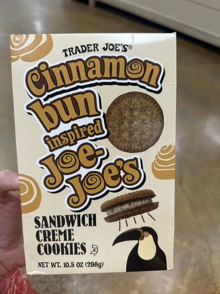 Trader Joe's Cinnnamon Bun Inspired Joe-Joe's.