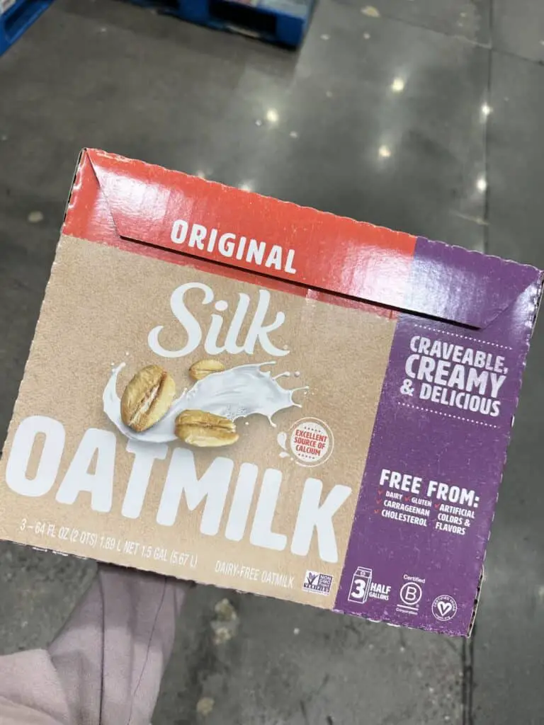 Silk Oat Milk three pack.