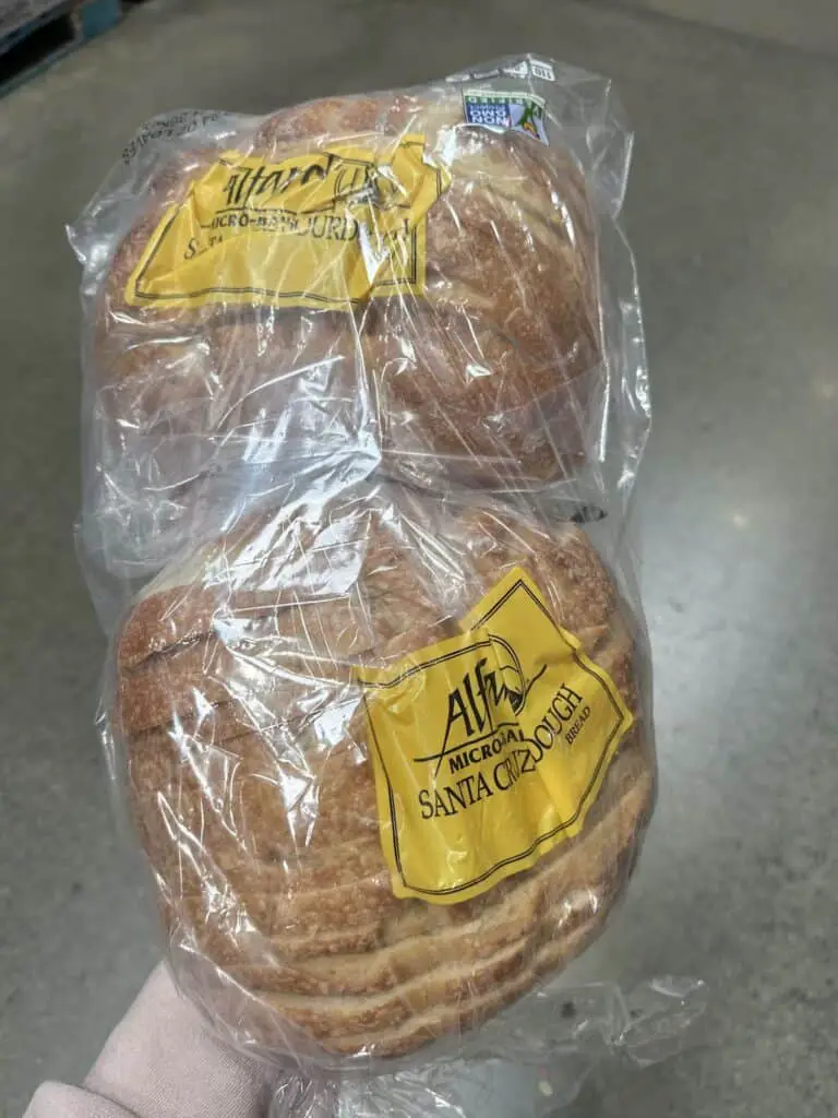 Two pack of sourdough bread loaves.