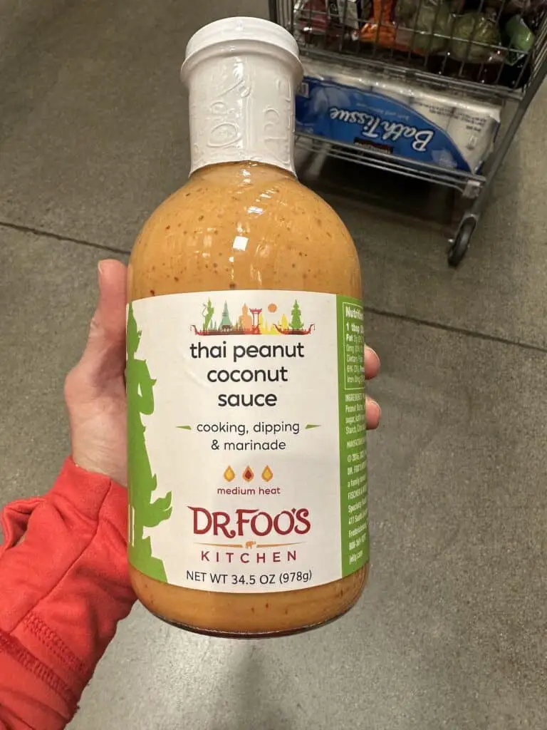 Thai Peanut Coconut Sauce by Dr. Foo's.