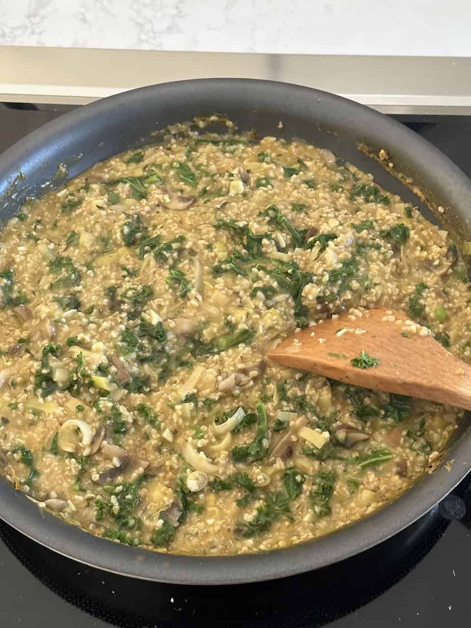 Savory Steel Cut Oats Oatmeal for Dinner! (vegan) — PlantPowered Livin'
