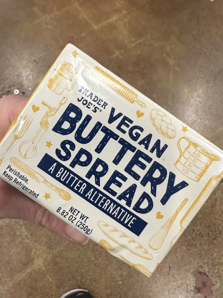 Trader Joe's vegan buttery spread alternative.