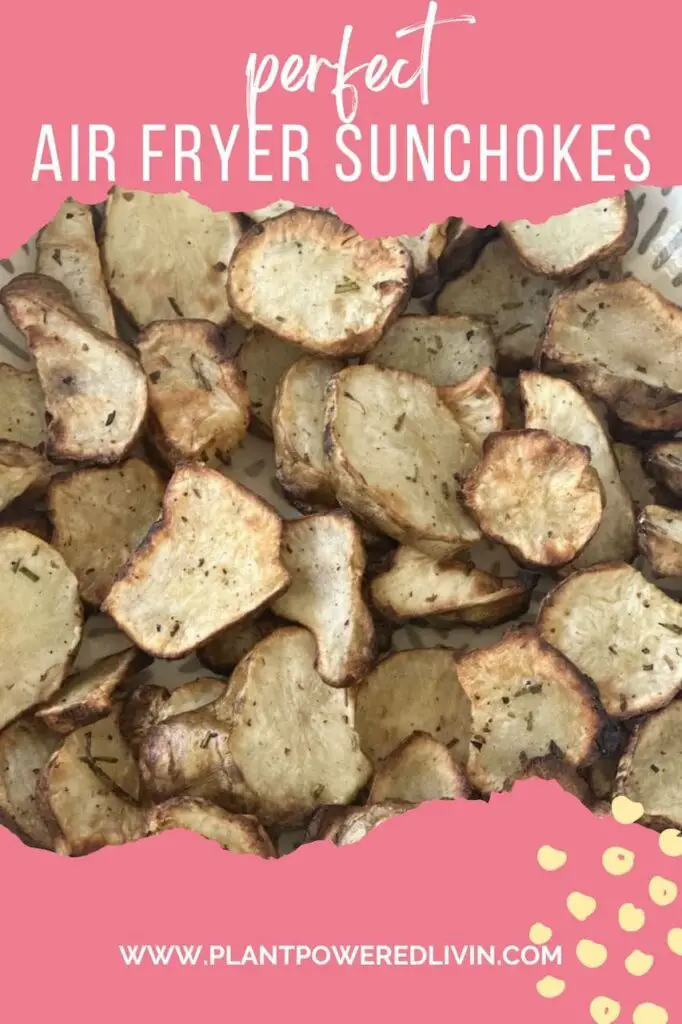 Pin for this sunchoke recipe.