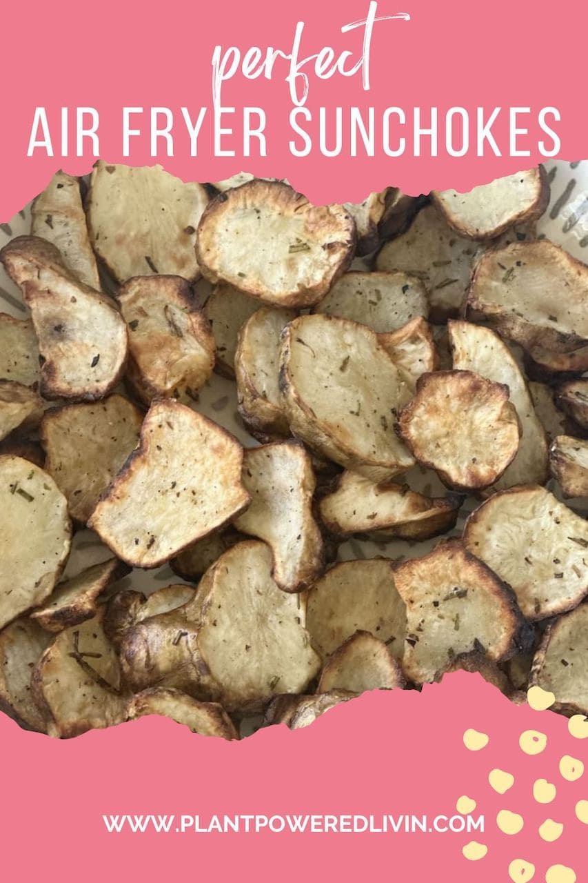 Simple Air Fryer Parsnip Chips — PlantPowered Livin'