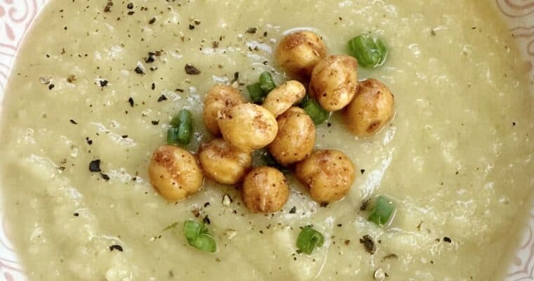 Delectable Vegan Celery Root Soup