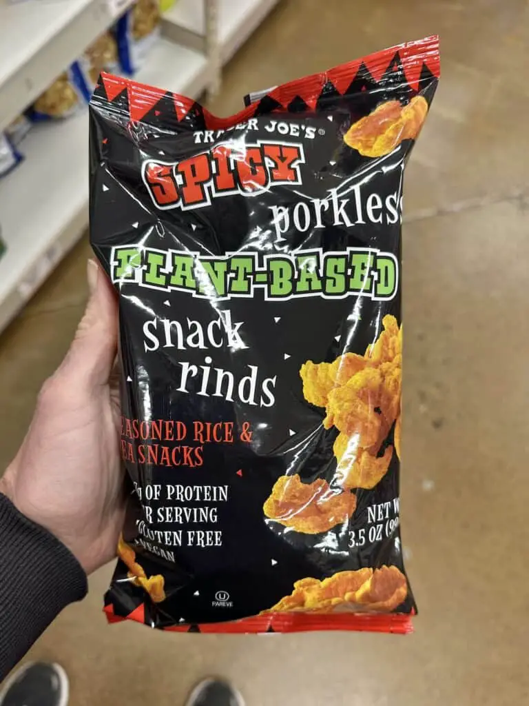 Bag of porkless rinds.