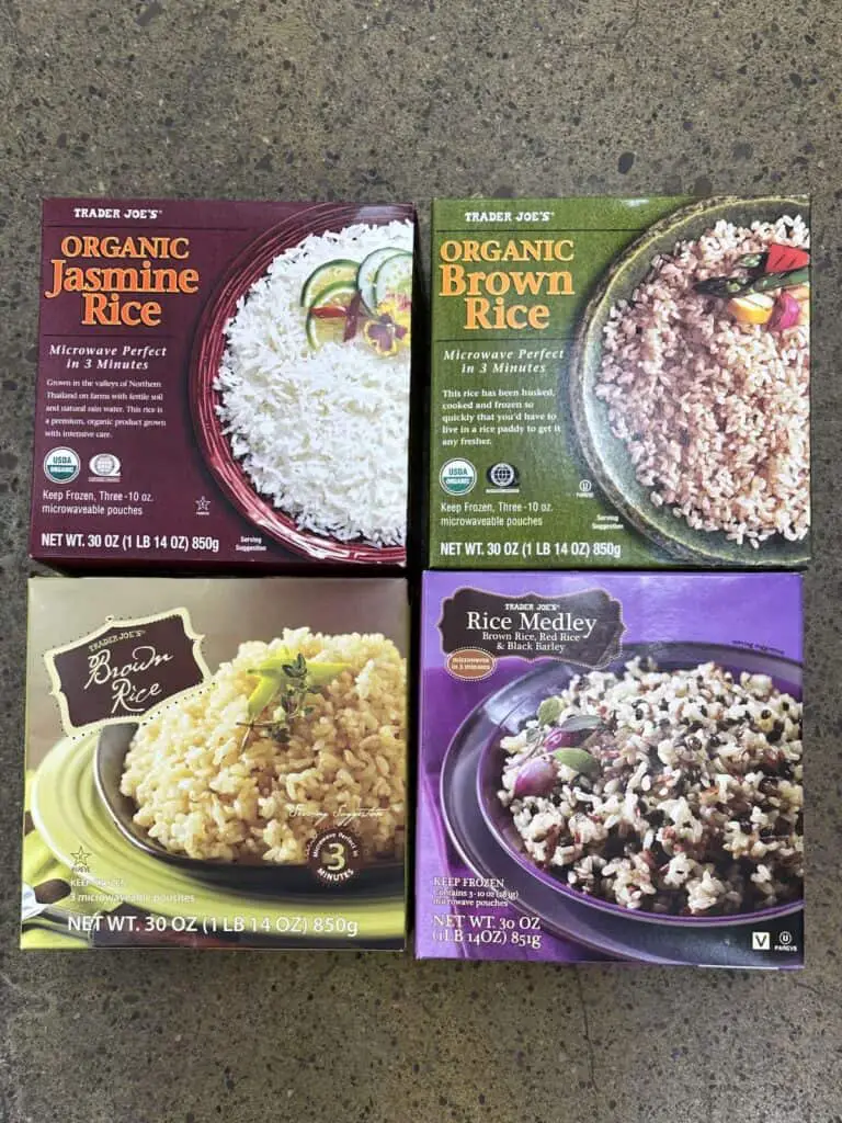 Trader Joe's frozen rice.