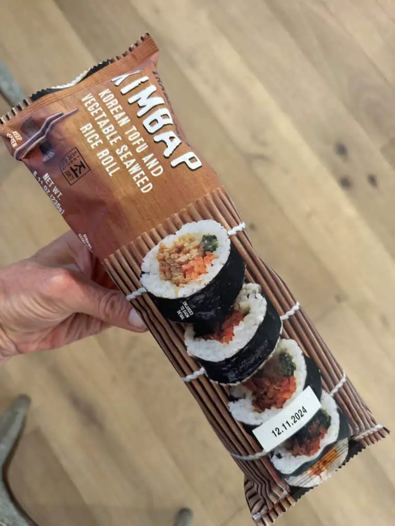 Frozen Kimbap now at Trader Joe's!