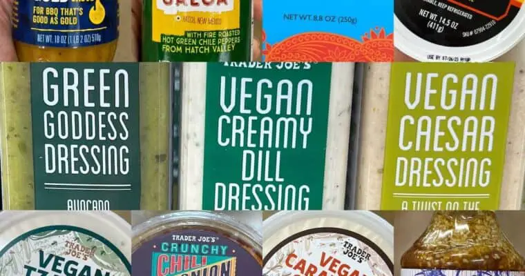Trader Joe’s Vegan Dips, Dressings, and Sauces