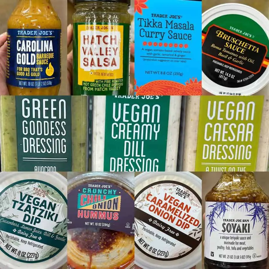 Trader Joe's Vegan Dips, Dressings, and Sauces — PlantPowered Livin'