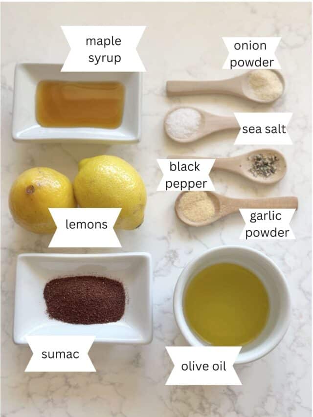 Simple Sumac Dressing (sumac sauce) — PlantPowered Livin'