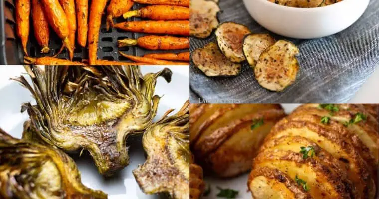 24 Easy Air Fryer Vegetable Recipes (healthy sides)