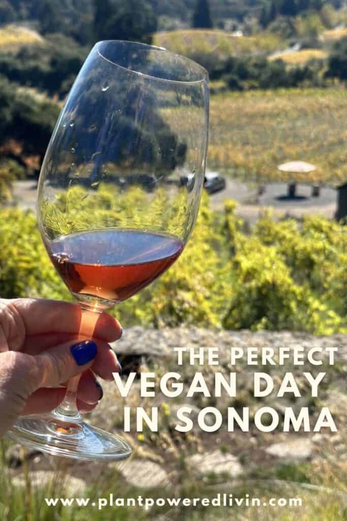 Pin for perfect vegan day in sonoma!